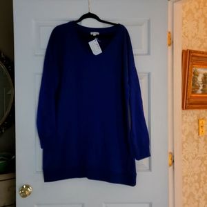3x(3 available) 2x (1 available) Royal Blue Sweashirt/ Dress